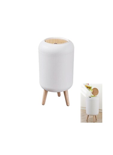 Intelligent Trash Can,Smart Bathroom Trash Can 10L,Touchless Motion Sensor Garbage Can with Lid,Smart Sensor Electric Waste Bin Home Trash Can for Kitchen Bathroom Garbage for Bathroom, Office, rv, Bedroom, Living Room