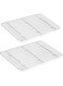 E-far Cooling Rack Set of 2, Stainless Steel Baking Rack for Oven Roasting Cooking Bacon Cooling Cookie Cake, 15.3&rdquo; x 11.2&rdquo; Metal Bakeable Mesh Grilling Wire Racks, Non-toxic &amp; Dishwasher Safe