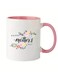 1 Set, Happy Mothers Day Coffee Mug, 11oz Ceramic Mug, INS Style Novelty Mug, Summer Winter Drinkware, Gifts For Mom From Son Daughter, Best Mothers Gifts In The World, Mothers Day Gifts, Birthday Gifts, Holiday Gifts, Family Party Favors pink