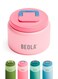 240ml Replaceable Nesting Food Jar for Lunch Box, Thermos Stainless Steel Double Wall Insulated Travel Food Flask for Kids, 8oz (Pink)