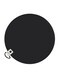 Iron Ring Tawa with One-Side Ring Handle &acirc;&euro;&ldquo; No. 16, 40 cm, Heavy-Duty Iron for Even Heating, Perfect for Large Dosa, Roti, and Flatbreads