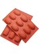 Madeleine Silicone Baking Mold, for Baking, Chocolate Making, Candy, Handmade Soaps, Set of 2 (9-Cavity)