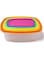 Food Storage Container, 5 Pcs Meal Prep Container Set, Fridge Storage Set for home use &amp; Picnic Time Usable Containers, Plastic Bowl Package Containers, 5 plus extra 1-2 small pcs