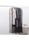 Red Dot Gift long Organza Garments Cover (10-Pack) for Abayas, long Dress,Jelebya,Evening Dress With Zipper (160 * 60cm, Black)