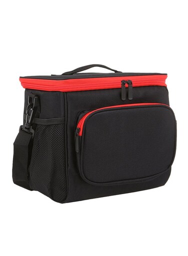 Insulated Lunch Bag Box Black 25.5x18x22.5cm