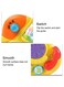 The Toys Home Kids Musical Guitar Toy &ndash; Light-Up B/O Plastic Acoustic Guitar with Music &amp; Drum Sounds Early Educational Instrument for Toddlers &amp; Preschoolers