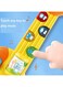 The Toys Home Kids Musical Guitar Toy &ndash; Light-Up B/O Plastic Acoustic Guitar with Music &amp; Drum Sounds Early Educational Instrument for Toddlers &amp; Preschoolers