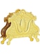 Maxinox Tissue Holder, Gold, BD-TIS-G