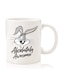 Premium Quality Two Sided Printed Coffee Mug Tea Cup For Home Office, Kids Men Women Absolutely Awesome