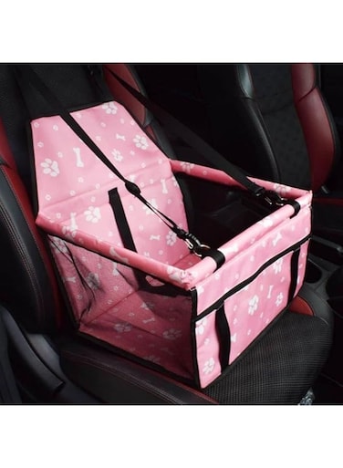 PETPASS Pet Booster Car Seat Dog Car Seat Carrier Puppy Car Seat Upgrade Perfect for Small and Medium Pets - Pink