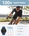 Smart Watch(Answer/Make Calls), Smartwatch for Women Men IP68 Waterproof, 100+ Sport Modes Fitness Activity Tracker, Heart Rate/Sleep/Steps Monitor, Fitness Watch for Android iPhone, Blue