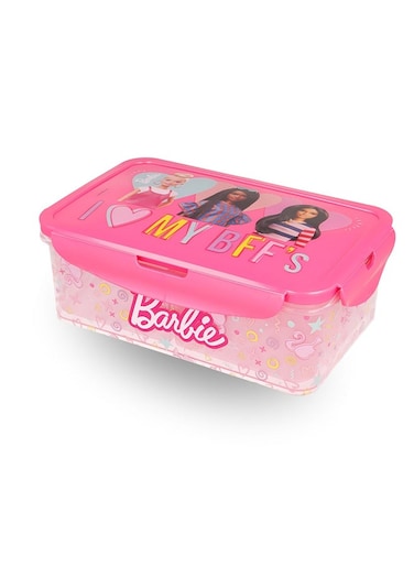 Stor Rectangular Food Container With Removable Compartments 1190 Ml Barbie Bb22