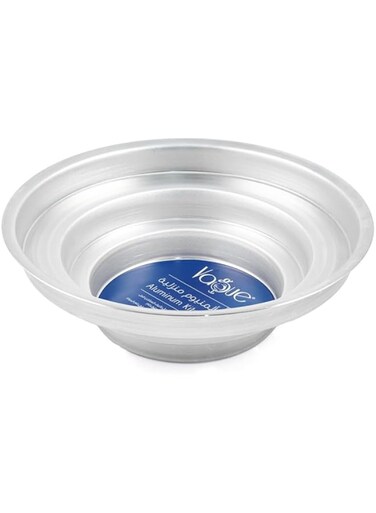 Vague Aluminum Layered Cake Pot, 28 cm x 1.3 mm Size, Silver