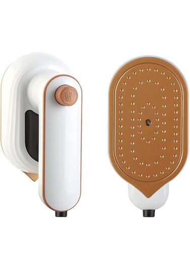 TAME Professional Micro Steam Iron, Portable Handheld Mini Steam Iron for clothes, 180&deg;Rotatable Garment Steamer for Home Business Traveling Sewing, Quilting, Heat Transfer Crafting