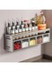 Wall Mounted Spice Rack &iuml;&frac14;&OElig;Spice Jar Set with 5 Spice Box &iuml;&frac14;&OElig;Spice Rack for Kitchen Cabinet&iuml;&frac14;&OElig;Sturdy and Durable&iuml;&frac14;&OElig;for Kitchen, Counter, Food Storage