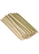 BambooMN Brand - Premium Flat Style Bamboo Wood BBQ Kebab Meat and Fruit Food Skewers, 10" - 100 pcs