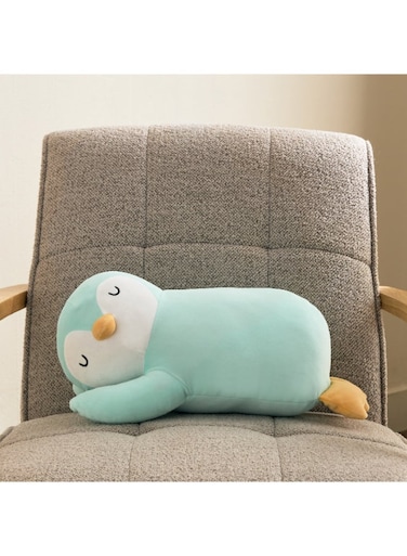 Box Penguin Shaped Cushion - Mint Green