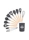 Non Stick Shovel Spoon Tool Set Black/Brown 1041grams