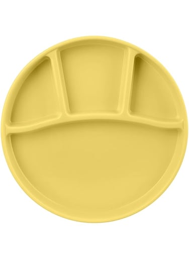 Signoraware Round Serving Thali Set 900ml Set of 3 Lemon Yellow