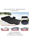 Black Vehicle Inflatable Bed Double Camping Bed Back Seat Bed