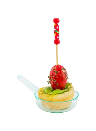 Restaurantware Mini Plastic Sauce Pan - Premium Plastic - 3.3" - 1 oz - Seagreen - 100ct Box -