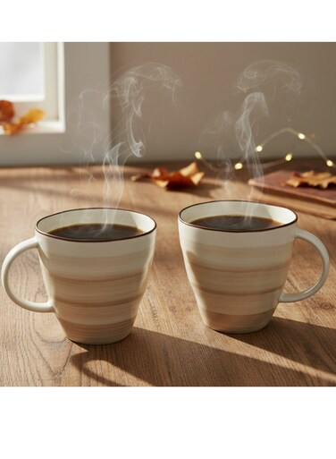 2-Piece Mugs Glide 375ml (Porcelain)