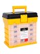 Plastic Utility Box Black/Yellow 21cm