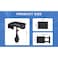 Tradeo Universal Car Cup Holder Expander Tray with Adjustable Phone Mount