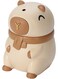 Toothpick Dispenser, Funny Capybara Automatic Pop-Up Toothpick Holder Box, 50 Toothpicks Capacity, Easy to Clean PP Material for Home Kitchen Restaurant Office