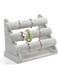 3 Layer Detachable Velvet Jewellery Stand