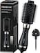REBUNE 1200W Hair Dryer Brush Salon &amp; Home 3 In 1 Hot Air Styler Straightening &amp; Curling Fast Heating Hair Styler Comb Brush Strong Wind Hair Blow Dryer