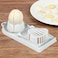 Egg Slicer, Egg Slicer for Hard Boiled Eggs, Stainless Steel Wire Egg Slicer,with 2 Slicing Styles, Heavy Duty Aluminium Egg Cutter Dishwasher Safe for Egg Strawberry Soft Fruit