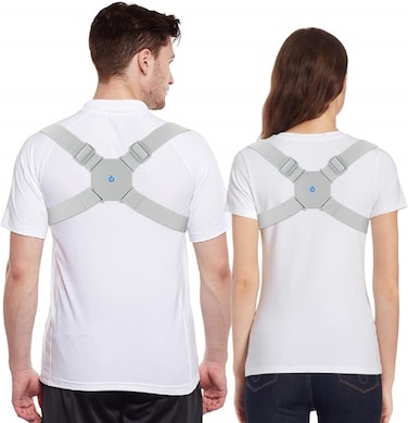 Smart Posture Corrector for Adults and Kids, Universal Sensor Posture Corrector, Intelligent Posture Reminder, Vibrate to Improve Posture, Slouch Humpback Brace for Men &amp; Women