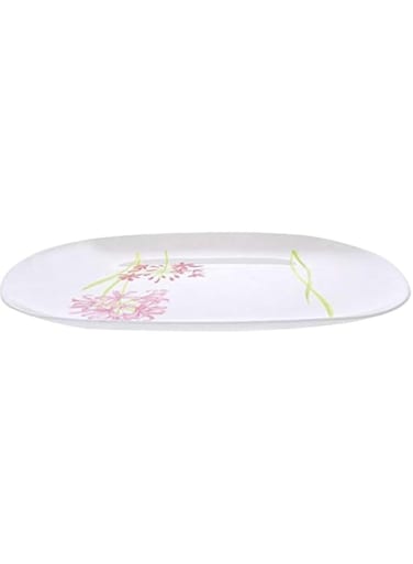 Luminarc Jacinthe Rectangular Platter 27Cm [Dg5462] - White
