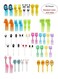 60 Pieces Cute Animals Food Fruit Fork Picks For Kids