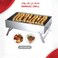 Portable Foldable Charcoal BBQ Grill 30x40cm Outdoor Barbecue Stove for Camping &amp; Picnic
