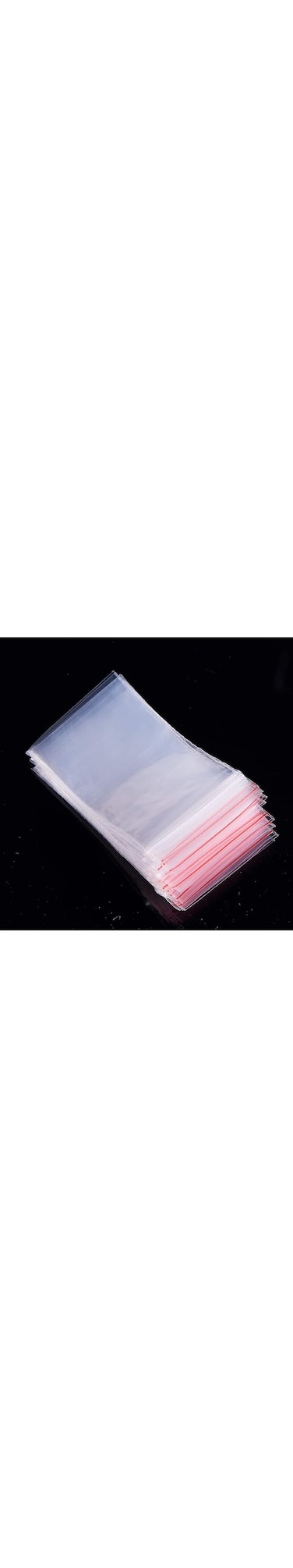 ARTHOM 100pcs Small Plastic Resealable Zipper Bags, Clear Poly Ziplock Bags,Sealed Plastic Bag for Candles, wedding Gifts, Party Favor,   Storage Bags 1.5"x2.4