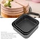 Square Springform Cake Pan Set &ndash; 3PCS Nonstick Leakproof Cheesecake Baking Pans with Removable Base for Cakes, Brownies &amp; Pizza