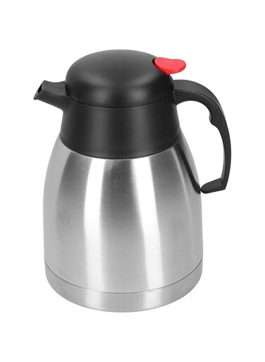 Large Capacity Thermal Jug, 304 Stainless Steel Vacuum Insulation Kettle with Sealed Silicone Rotating Lid, Tea, Water, and Coffee Dispenser (#1)