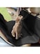 Rubik Waterproof Dog Car Travel Seat Cover, Scratch Proof &amp; Nonslip Backing &amp; Hammock, Durable Cat Pet Seat Covers for Trucks and SUVs, Large Size Universal Fit - Black