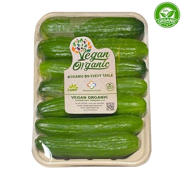 Organic Cucumbers 500g