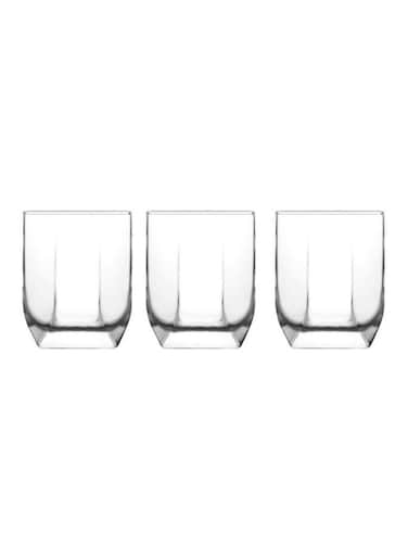 3-Piece Tuana Glass Set Clear 3x320ml