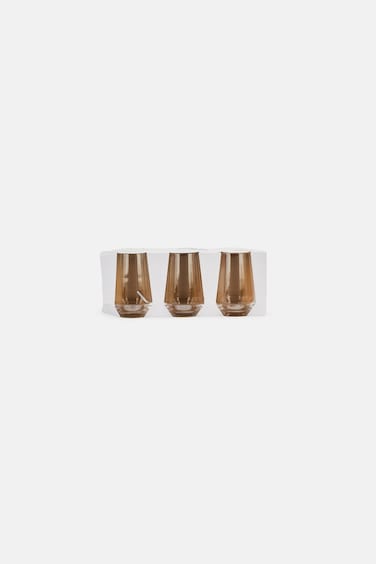 Mucho Ovenza 6 Pcs Glass Cups Set 260ml, Transparent