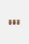 Mucho Ovenza 6 Pcs Glass Cups Set 260ml, Transparent