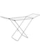 Saqoware Large Folding Clothes Dryer Rack 128x55 cm Durable Metal Laundry Air Dryer with Expansive Drying Space, Heavy-Duty Steel Construction, Multi-Functional Indoor &amp; Outdoor Clothes Drying Stand