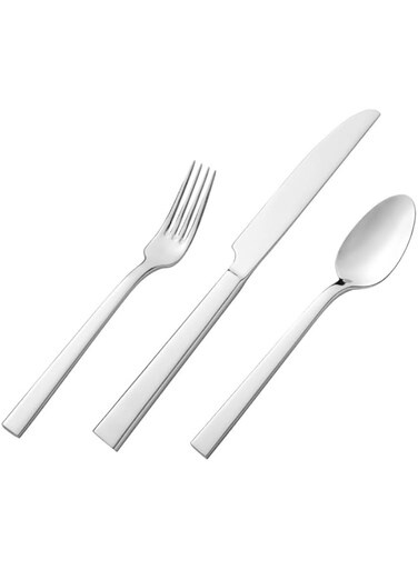 Restaurantware Imperial Stainless Steel Dessert Fork - 18/10 - 2Ct Box -