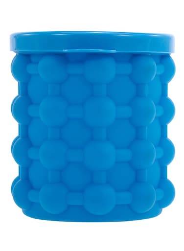 Ice Cube Bucket Blue 16x14.3x14.3cm