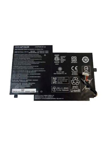7820.0 mAh Replacement Laptop Battery For Acer Aspire Switch 10 SW3-013/AP15A3R (1ICP4/91/91-2) Black