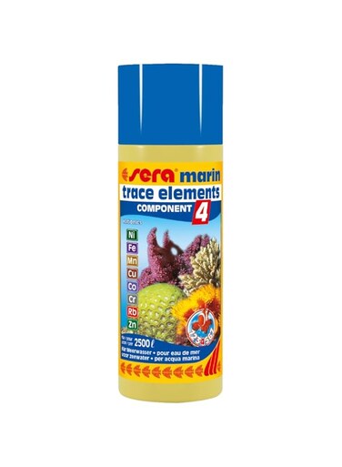 Sera Trace Element 4, Provides Daily Important Elements As Required 250Ml