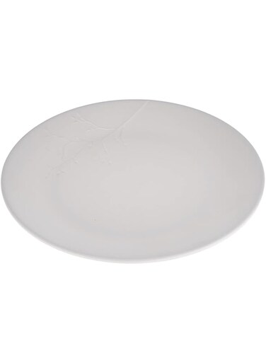 Servewell Melamine Horeca White Embossed Plate 27.5cm